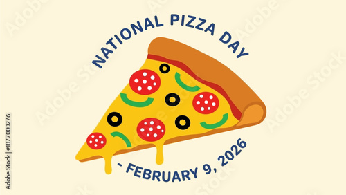 Celebrate National Pizza Day on February 9 with a delicious slice