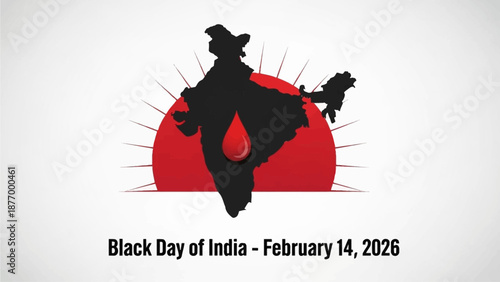 Black Day of India on Valentine's Day, February 14, 2026