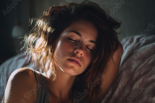 The girl slept too long