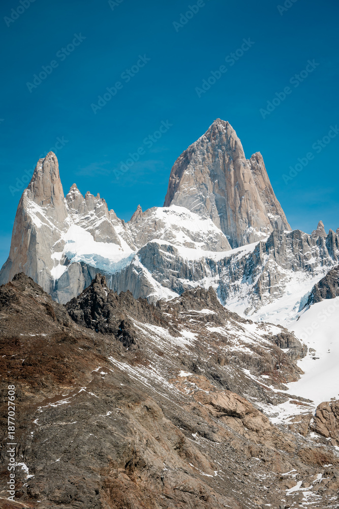Obraz premium Laguna de los Tres Patagonia Fitz Roy