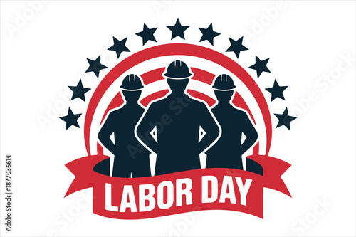 Celebrating labor day with unity and pride Vector