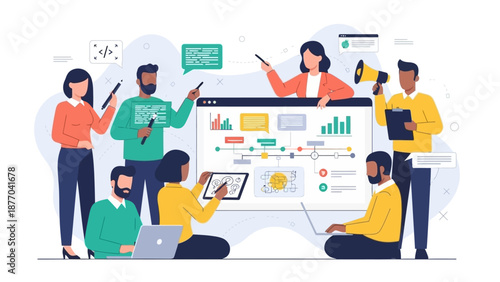 All Human Experience Feels Emotional the Team Brainstorming Together