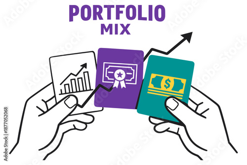 Portfolio mix: financial growth, investment strategy, and monetary success