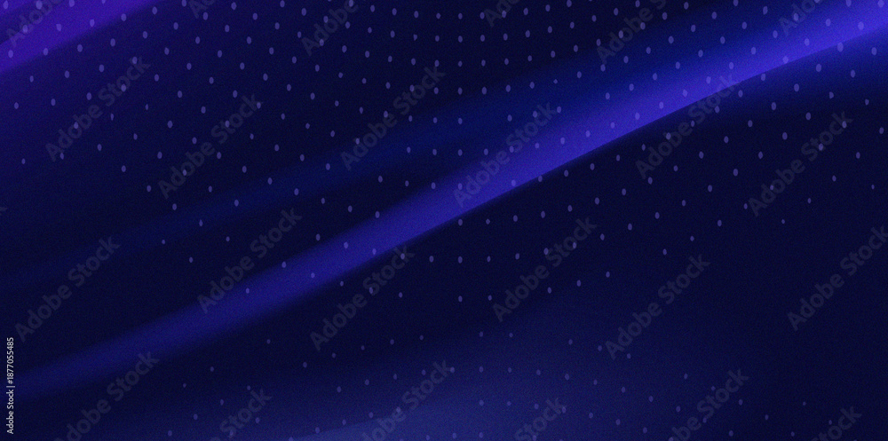 Obraz premium A dark blue abstract background with subtle gradient and lighting effects, creating the impression of undulating silk or flowing water. The texture has a fine grain that gives it a certain visual char