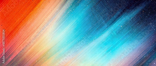 鮮やかな色彩が溶け合う抽象グラデーション背景