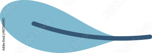 Feather Floating Minimal Line