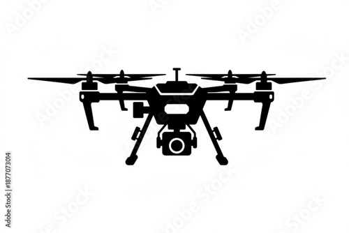 Aerial Marvel: The modern drone takes flight, a symbol of innovation, offering a unique perspective of the world from above.