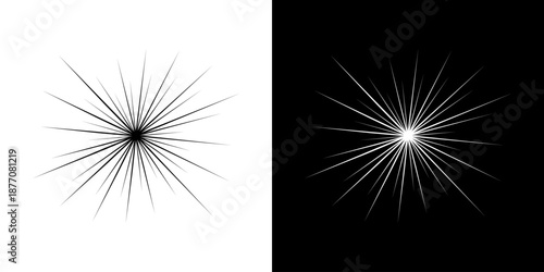 Dynamic abstract spiral sound wave rhythm lines. Circular spiral sound wave rhythm of lines. Circular futuristic abstract lines, black and white background.