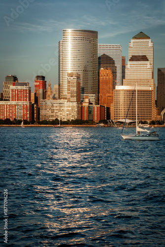 Sunsetover Manhattan - New York City in Early Summer