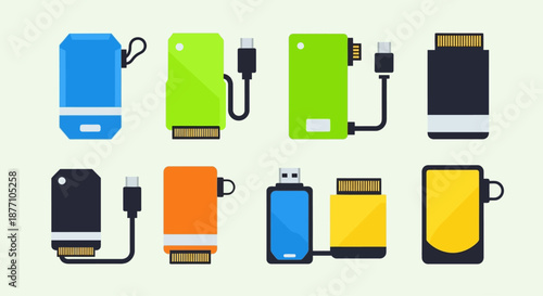 Happy cartoon tulips in pots with funny smiling faces.