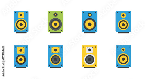 Collection of colorful smartwatches and digital watches