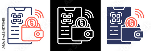 Digital Wallet triplestyle icon