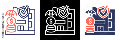 Insurance Service triplestyle icon