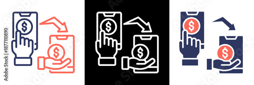 Fund Transfer triplestyle icon