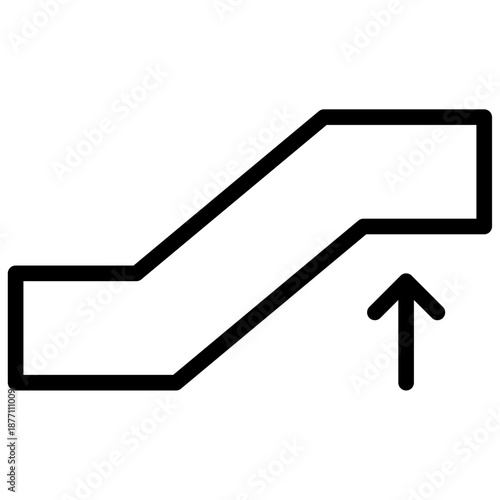 escalator up icon