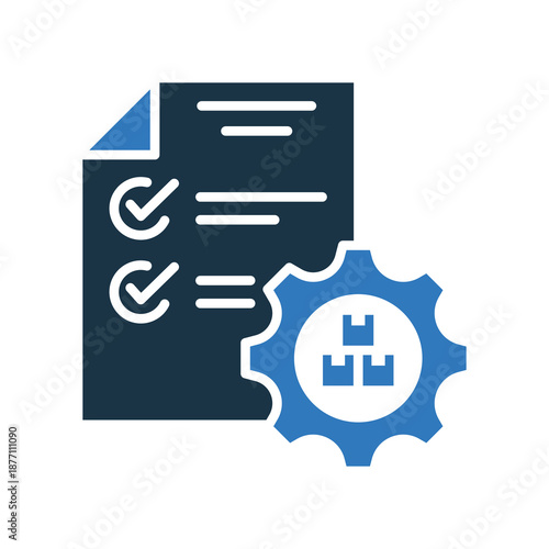 Inventory Management mixed color icon