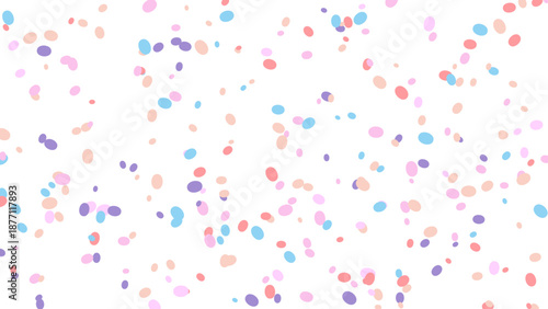Pastel Confetti Background Celebration Festive Texture Decoration