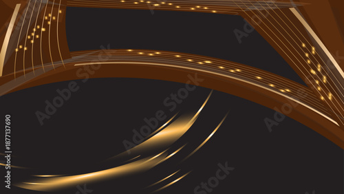 dark red and gold abstract background