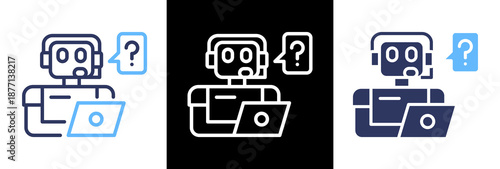 Ai Assist triple icon