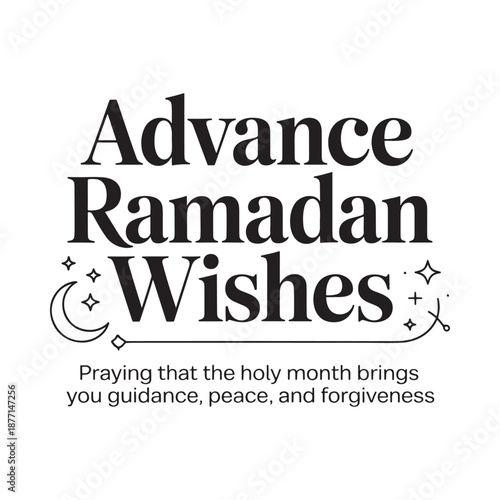 Advance ramadan wishes with guidance peace and forgiveness