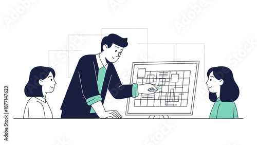 Business Meeting: Presentation and Discussion with Colleagues