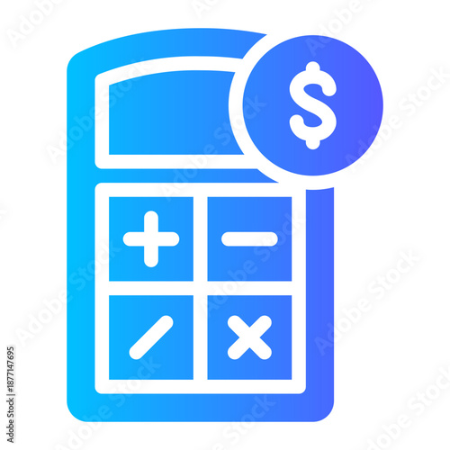 money gradient icon
