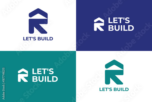 Lets build, lets build logo, arrow, arrow logo, arrow symbol