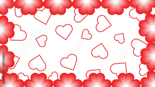 Red Sparkle Gradient Background