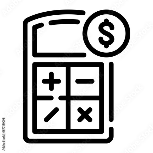 money line icon