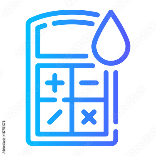 liquidity gradient icon