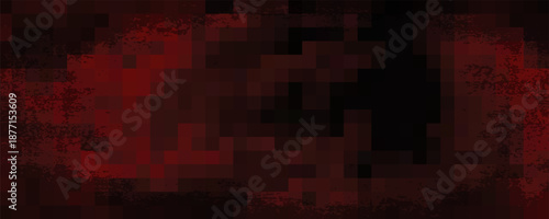 Bright abstract mosaic red background with gloss,vector Eps10