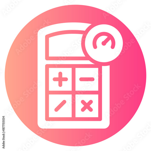 performance gradient icon