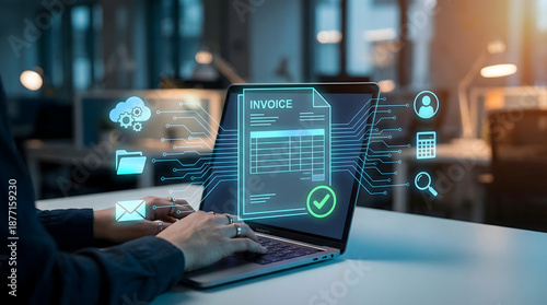 Automated Digital Invoice Management and Cloud Billing
