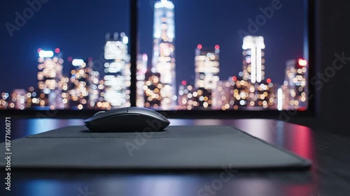 Abstract flowing liquid gold and blue ink in water, slow motion, macro shot