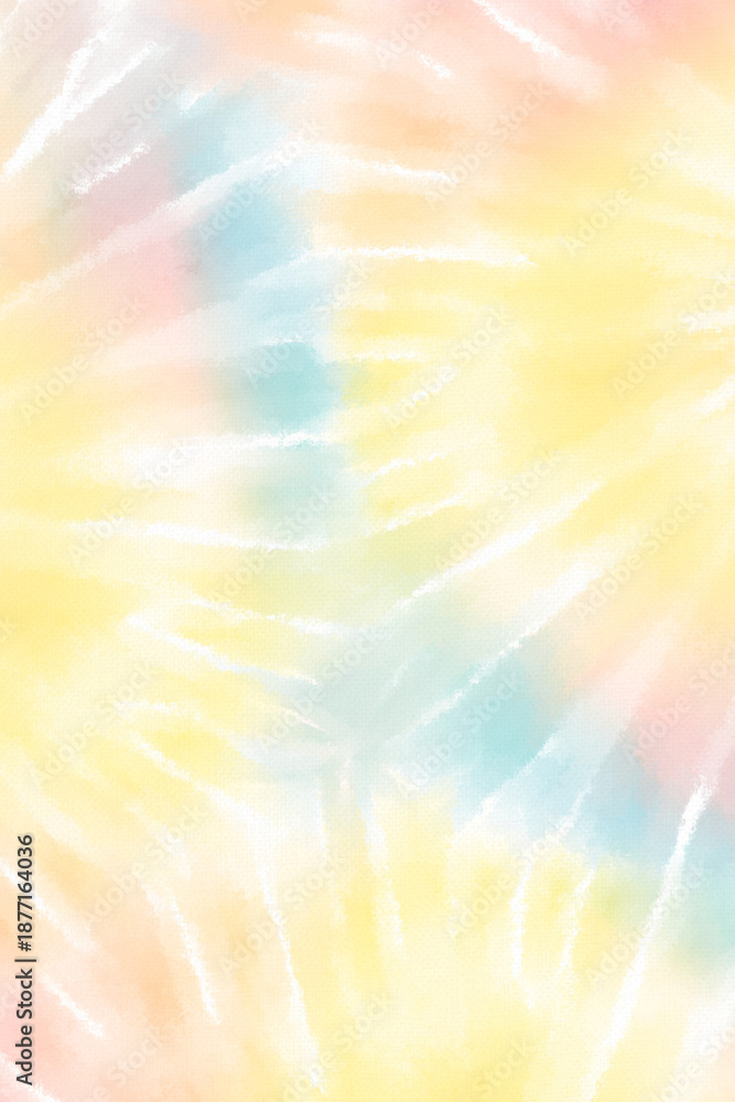 Obraz premium Colorful png tie dye on transparent background