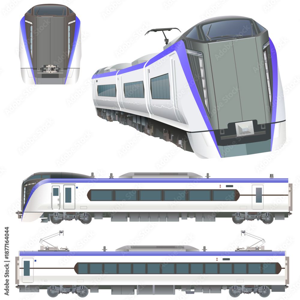 Naklejka premium E353系 中央線