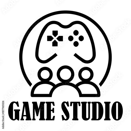 playing game Line Icon