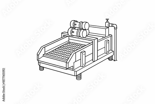 Unidad de shaker de esquisto
