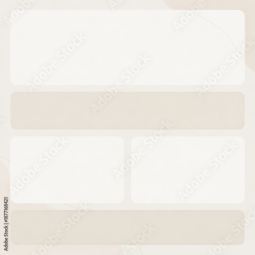 Wallpaper Mural Social media carousel background with structured sections for multi-slide content Torontodigital.ca