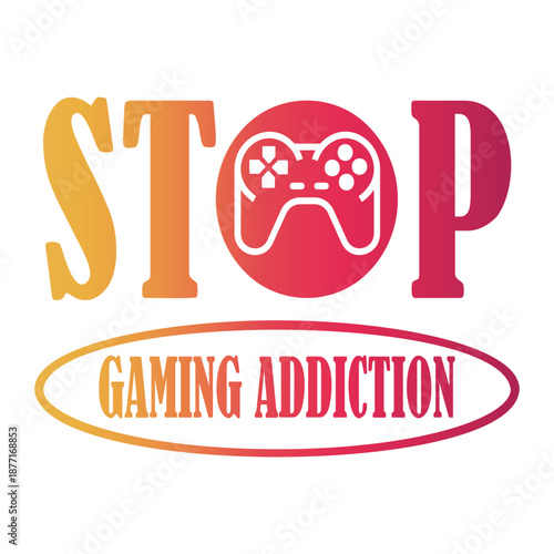 playing game Line Gradient Icon