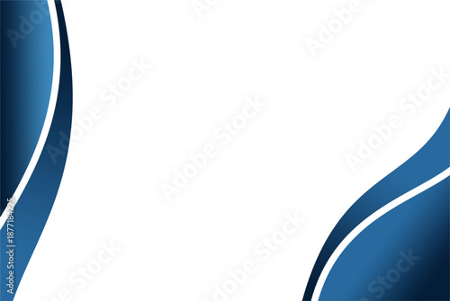 Abstract Blue Design: Elegant and dynamic design, with blue curves. A blend of sophistication and modern aesthetic appeal for various creative needs.