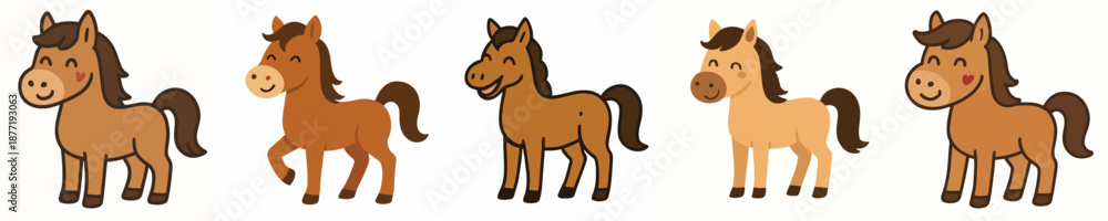 Obraz premium Arabian Horse Vector Design
