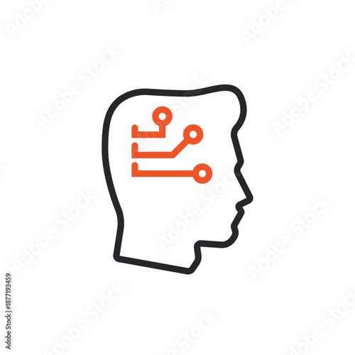 wit icons outline and Flat Style,transparent background