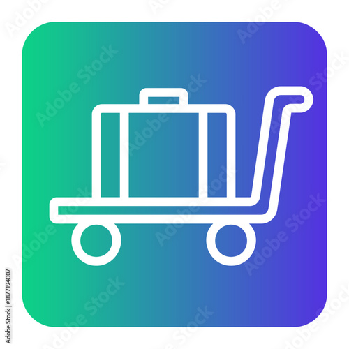 airport Gradient icon