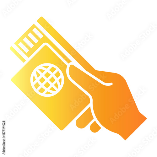 airport Gradient icon