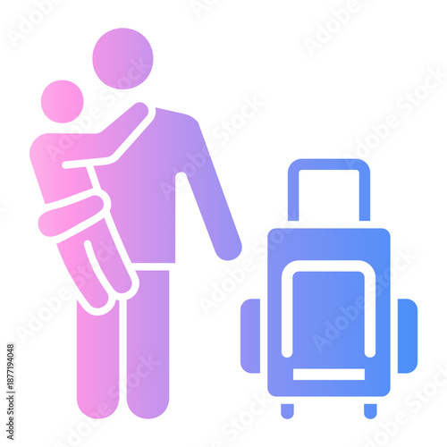 airport Gradient icon