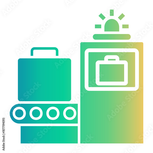 airport Gradient icon