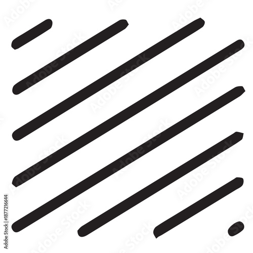 Vector background pattern featuring bold black diagonal lines, arranged in a repeating composition to create a modern, clean, and graphic visual style with strong contrast and rhythm.