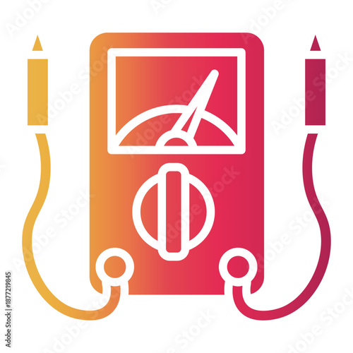 voltmeter Gradient icon