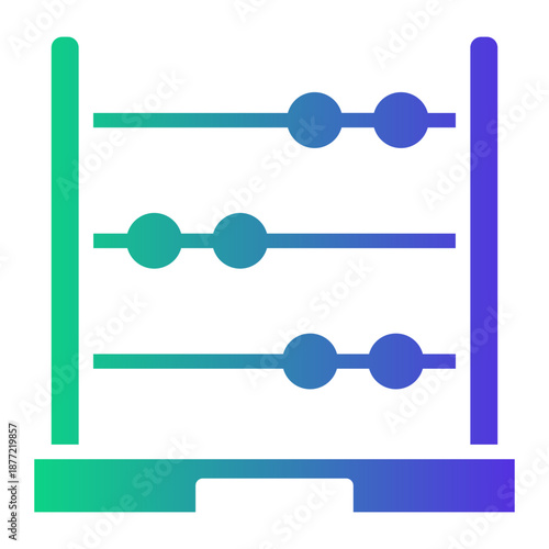 abacus Gradient icon